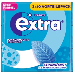 EXTRA Multipack Strong Mint (3x10) Dragees image
