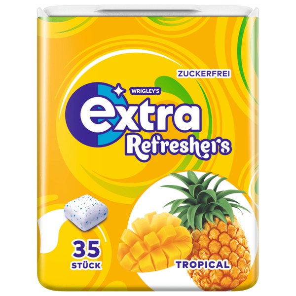 EXTRA Refreshers Tropical 35 Dragees