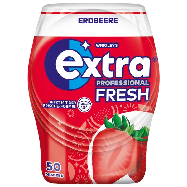 EXTRA Professional Fresh Erdbeere 50 Dragees