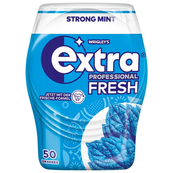 EXTRA Professional Fresh Strong Mint 50 Dragees