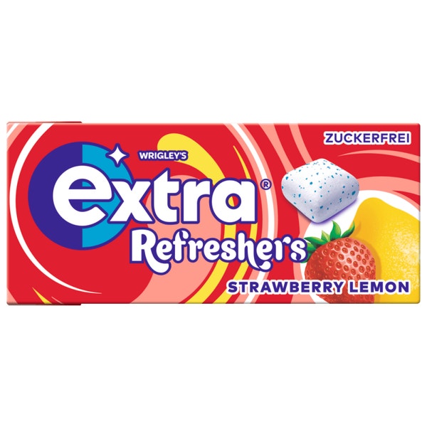 EXTRA Refreshers Strawberry Lemon 8 Dragees