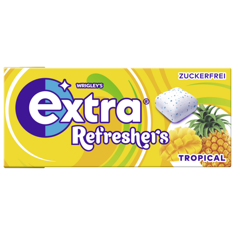 EXTRA Refreshers Tropical 8 Dragees