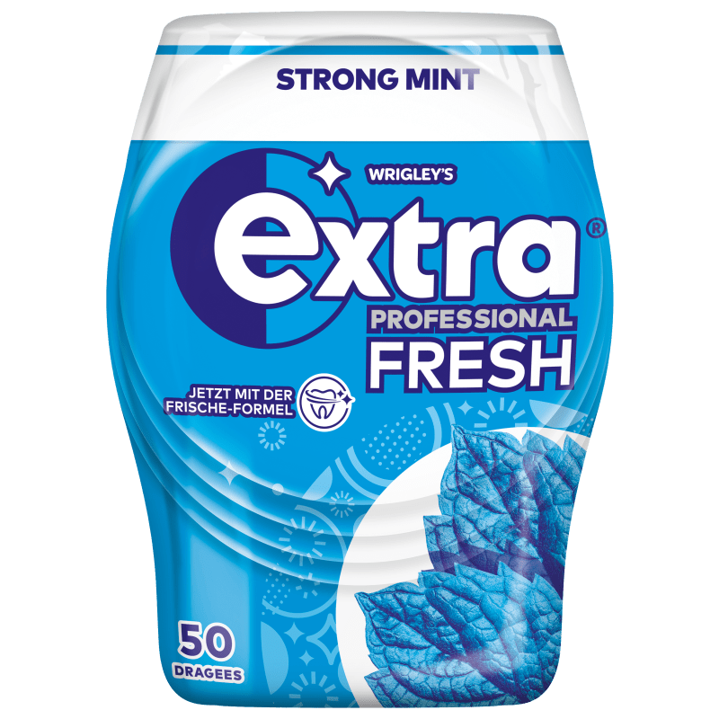 EXTRA PROFESSIONAL Fresh Strong Mint  50 Dragees