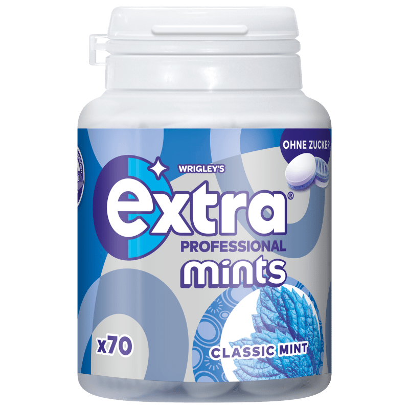 EXTRA PROFESSIONAL MINTS  Classic Mints 70 Dragees